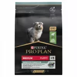 Sausas ėdalas vidutinio dydžio jautriems &scaron;uniukams PRO PLAN su ėriena, 3 kg