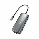 USB &scaron;akotuvas A15Pro 11in1, pilkas