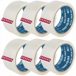 Lipni pakavimo juosta STRONG, skaidri, 48 mm x 45 m, 6 vnt.