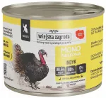 &Scaron;unų konservai su kalakutiena Wiejska Zagroda Monoprotein, 200 g