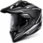Enduro keturračio &scaron;almas Horn MultiCross ECE2206, XS, tinka interkomui