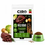 Sausas &scaron;unų ėdalas CIRO su žvėriena, bulvėmis ir daržovėmis, be vi&scaron;tienos, suaugusiems, 5 kg