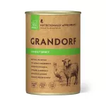 &Scaron;lapias &scaron;unų ėdalas 400 g su ėriena ir kalakutiena Grandorf Lamb & Turkey