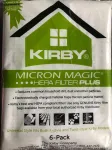 Dulkių siurblio mai&scaron;eliai KIRBY Micron Magic, 6 vnt.