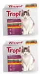 &Scaron;lapias kačių maistas TROPI, įvairių skonių, 100 g, 24 vnt.