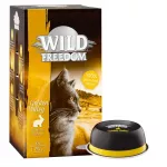 &Scaron;lapias kačių maistas Wild Freedom Adult, triu&scaron;iena ir vi&scaron;tiena, 6 x 85 g