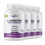 L-karnitino kapsulės VITALMAX MEGA, 4 x 60 vnt., 1000 mg
