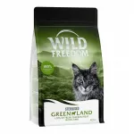 Sterilizuotas ėdalas katėms Wild Freedom Green Lands be grūdų, su ėriena, 400 g