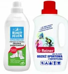 Skystas skalbiklis sportinei aprangai 1 l + batų plovimo priemonė 1 l WHITE DEER