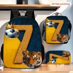 Futbolo kuprinė su kamuolio atvaizdu ir rankine, &bdquo;Number 7 Tiger&ldquo;