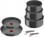 Keraminių keptuvių rinkinys Tefal RENEW INGENIO, 7 dalių