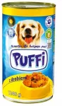&Scaron;unų konservai Puffi su pauk&scaron;tiena, 1240 g