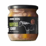 Papildomas &scaron;unų maistas su arkliena John Dog Rarity Premium