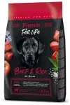Sausas &scaron;unų ėdalas Fitmin For Life su jautiena ir ryžiais, 2,5 kg