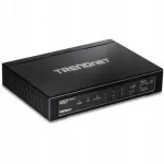 Tinklo jungiklis TRENDnet, 6 jungtys, Gigabit, PoE+, 65W, metalinis