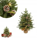 Dirbtinė Kalėdų eglutė su LED girlianda, 60 cm, stalo dekoras