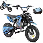 Vaiki&scaron;kas elektrinis motociklas iScooter A14, 500W, 36V, 5,2Ah, 27 km/h, 22 km