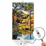 Sieninis infraraudonųjų spindulių &scaron;ildytuvas TRIO GARDEN su galios reguliatoriumi