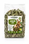 Graužikų, triu&scaron;ių ir jūrų kiaulyčių pa&scaron;aras su obuolių lapais LOVENO, 100 g