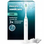 Elektrinis dantų &scaron;epetėlis Philips Sonicare 2100 Intercare, EasyStart, SmarTimer, 14 dienų baterija