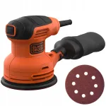 Ekscentrinis &scaron;lifuoklis 125 mm, 230 W, Black+Decker BEW210-QS