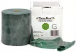 Guminė mank&scaron;tos juosta THERABAND, žalia, 1 m