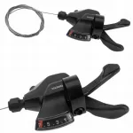 Pavarų perjungimo rankenėlė SHIMANO SL-M315 Altus, de&scaron;inė, 7 pavaros, RAPIDFIRE PLUS su laidu