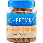 &Scaron;unų skanėstai Petmex, mėsos kubeliai, 130 g