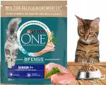 Sausas pa&scaron;aras katėms PURINA ONE Senior 7+ su vi&scaron;tiena, 750 g