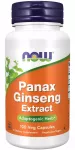 Maisto papildas NOW Foods Panax ginseng 500 mg, 100 kapsulių