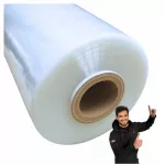 Skaidri tempimo plėvelė Felan, 18 kg, 2099 m, XXL, skirta automatinei vyniojimui