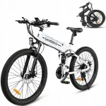Elektrinis dviratis sulankstomas Samebike LO26-II, 900W, 48V, 14Ah, su alyvos stabdžiais