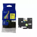 Termoizoliacinė mova Brother Hse-641, 17,7 mm, 1,5 m, geltona, juodas užra&scaron;as