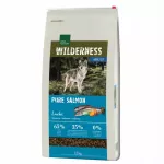 Sausas pa&scaron;aras &scaron;unims REAL NATURE WILDERNESS Pure Salmon, 12 kg