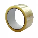 Skaidri pakavimo juosta Felan, 48 mm, 60 yd, akrilo pagrindu
