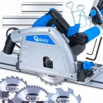 Diskinis pjūklas su gidu 1200W 165mm priedai