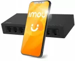 Tinklo jungiklis Imou SF108, 8 prievadų, 100 Mb/s, metalinis korpusas
