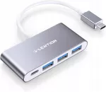 USB-C &scaron;akotuvas LENTION 4-in-1, skirtas MacBook