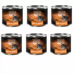 Kačių pa&scaron;aras su vi&scaron;tiena Wild Freedom Wide Country, 6 x 200 g