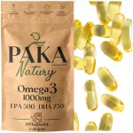 Omega 3 1000mg EPA 500 DHA 250 su vitaminu E, riebalų rūg&scaron;tys &scaron;irdžiai