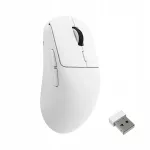 Belaidė pelė Lemokey G2, Pixart 3950, 8 kHz, 2,4 GHz, USB, balta