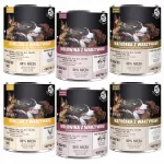 &Scaron;unų konservai PET REPUBLIC, įvairių skonių, 6 x 800 g