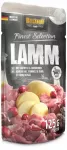 &Scaron;unų konservai BELCANDO su ėriena, bulvėmis ir spanguolėmis, 300 g, be grūdų