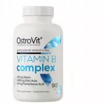 Maisto papildas OstroVit Vitamin B Complex 90 tablečių