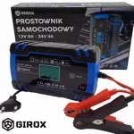 Automatinis akumuliatorių įkroviklis su remonto funkcija, 8A, 12V/24V, LCD ekranas