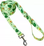 Didelis &scaron;uo pavadėlis CITY LEASH, avokado spalvos, 3 m, 2,5 cm pločio