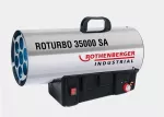 Dujinis &scaron;ildytuvas ROTHENBERGER RoTurbo 35000 SA, 34 kW, 300 mbar, patrankos tipo