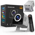 Projektorius Magcubic X7 8K Android TV 14 SMART BOX WiFi6 BT5.4 1000ANSI 1080P
