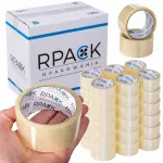 Pakavimo juosta RPACK, skaidri, 48 mm x 45 m, 36 vnt.