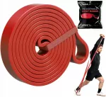 Atsparumo juosta 15&ndash;25 lbs, raudona, tempimui ir jėgos treniruotėms
